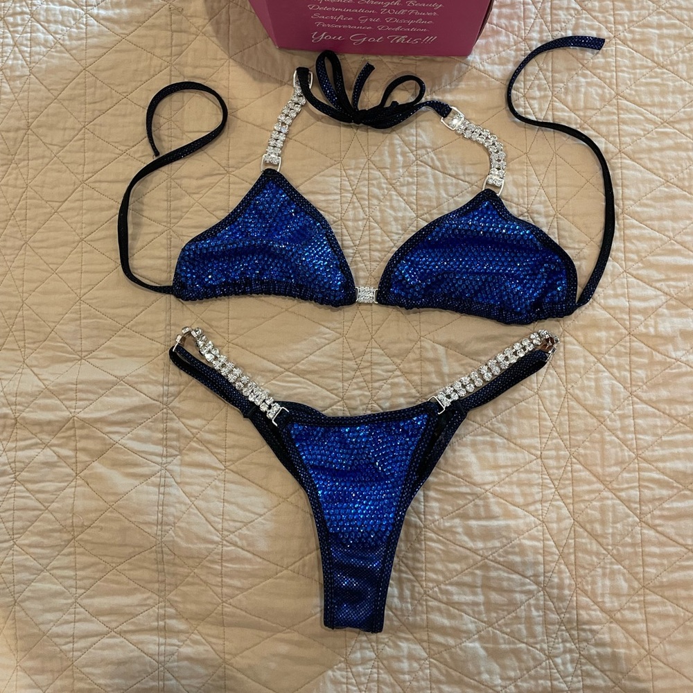 Angel Competitive Bikini-blue